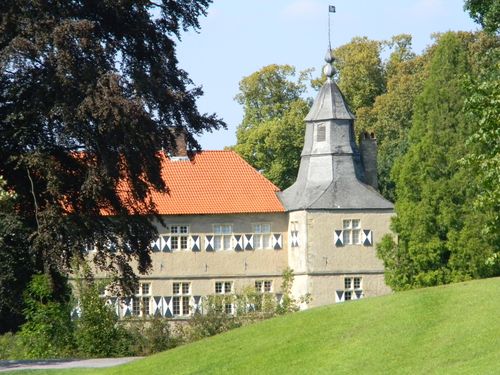 Wasserschloss Westerwinkel Golfbaan Duitsland Munsterland Clubhuis