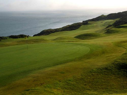 Wicklow Golfbaan Ierland Wicklow Hole 16