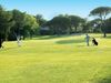 Frankrijk Cotedazur Golfbaan Esterel Approach Fairway Golfers
