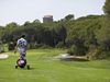 Frankrijk Cotedazur Golfhotelvalescure Golfer Fairway Fontein
