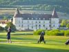 Golf Chateau De Chailly Frankrijk Bourgogne Hole 9 Chateau