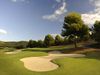 Son Quint Golf Mallorca Green Bunker Heuvel