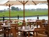 Theadressmontgomerie Terras Gedekte Tafels