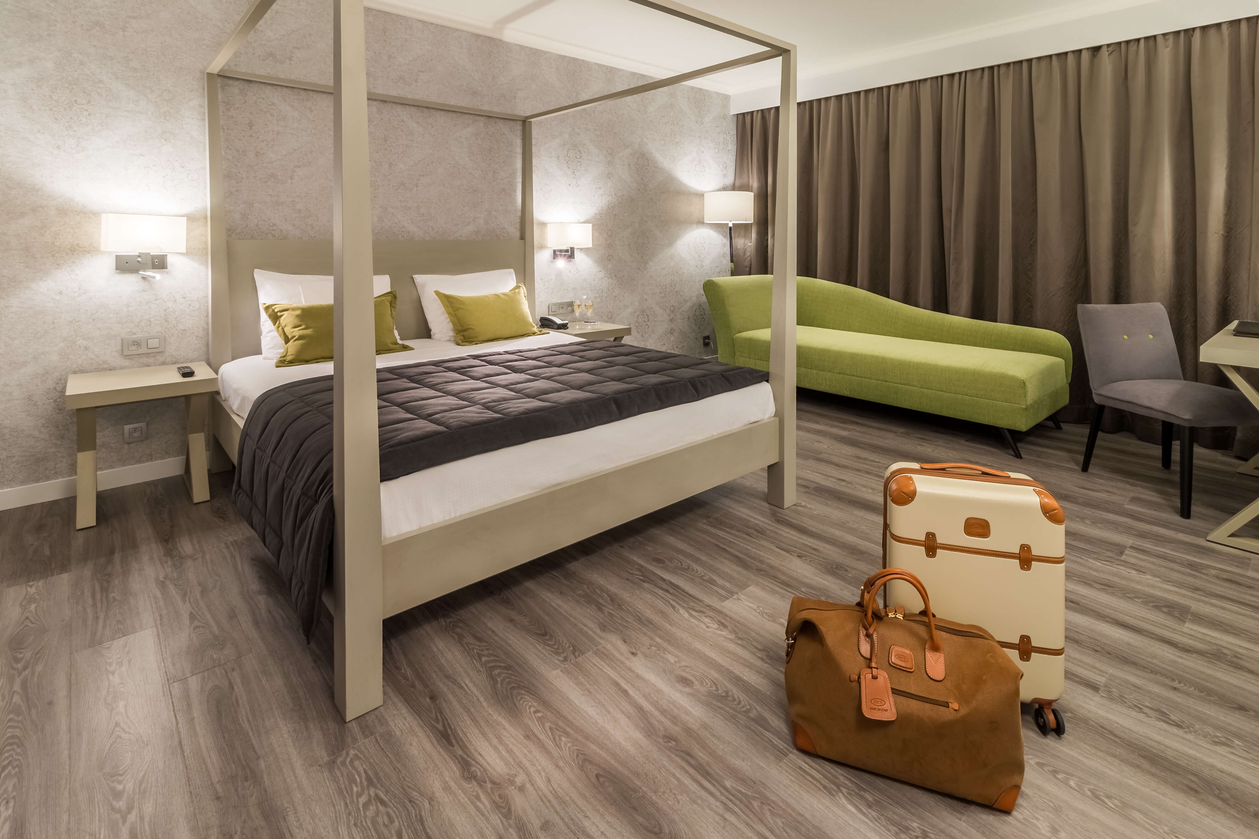 De nieuwe kamers van Martin's Château du Lac